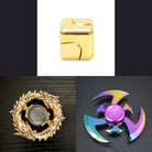 3 Beloved Fidget Spinners Bundle Gold Gold Shuriken