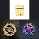 3 Beloved Fidget Spinners Bundle Gold Gold Fire