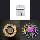 3 Beloved Fidget Spinners Bundle Metallic Silver Gold Wind
