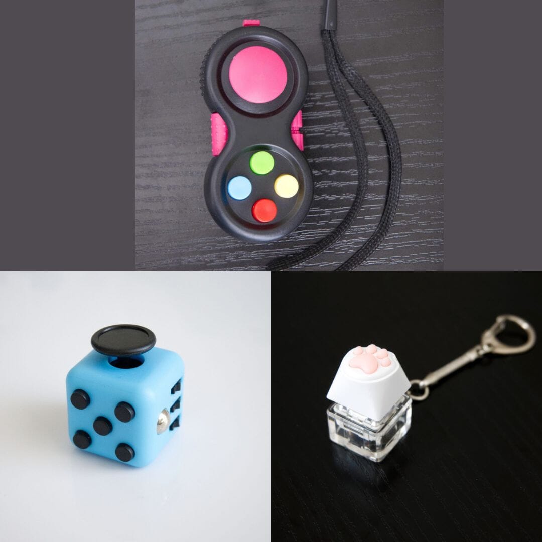 3 Bestselling Fidgets Bundle Sky Blue Pink 