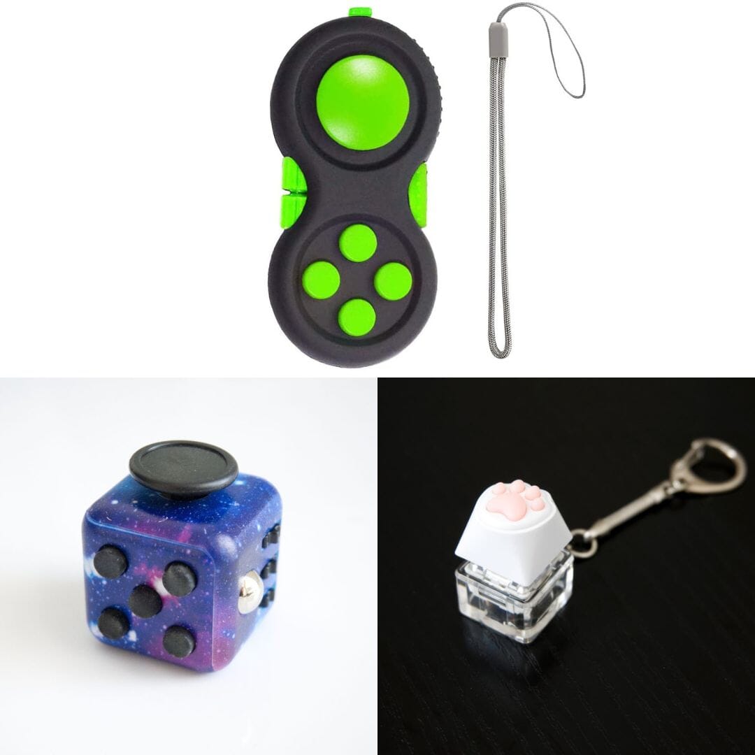 3 Bestselling Fidgets Bundle Galaxy Green 