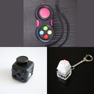 3 Bestselling Fidgets Bundle All Black Pink 