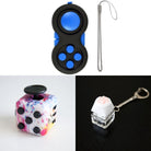 3 Bestselling Fidgets Bundle Paint Splatter Blue 