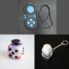 3 Bestselling Fidgets Bundle Paint Splatter Turquoise 