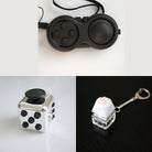 3 Bestselling Fidgets Bundle Metallic Silver All Black 
