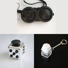 3 Bestselling Fidgets Bundle Metallic Silver All Black 