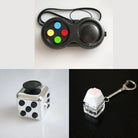 3 Bestselling Fidgets Bundle Metallic Silver Classic 