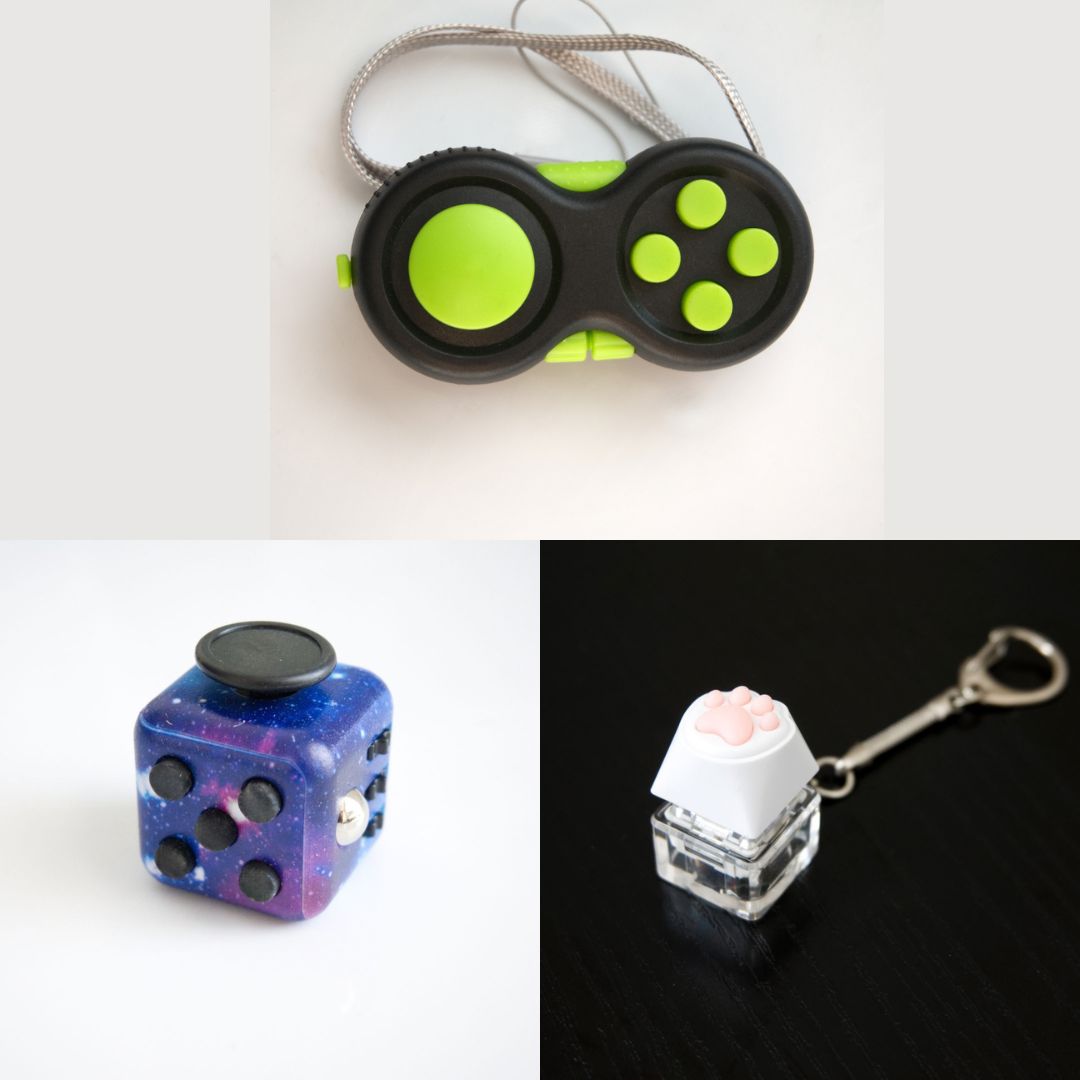 3 Bestselling Fidgets Bundle Galaxy Green 