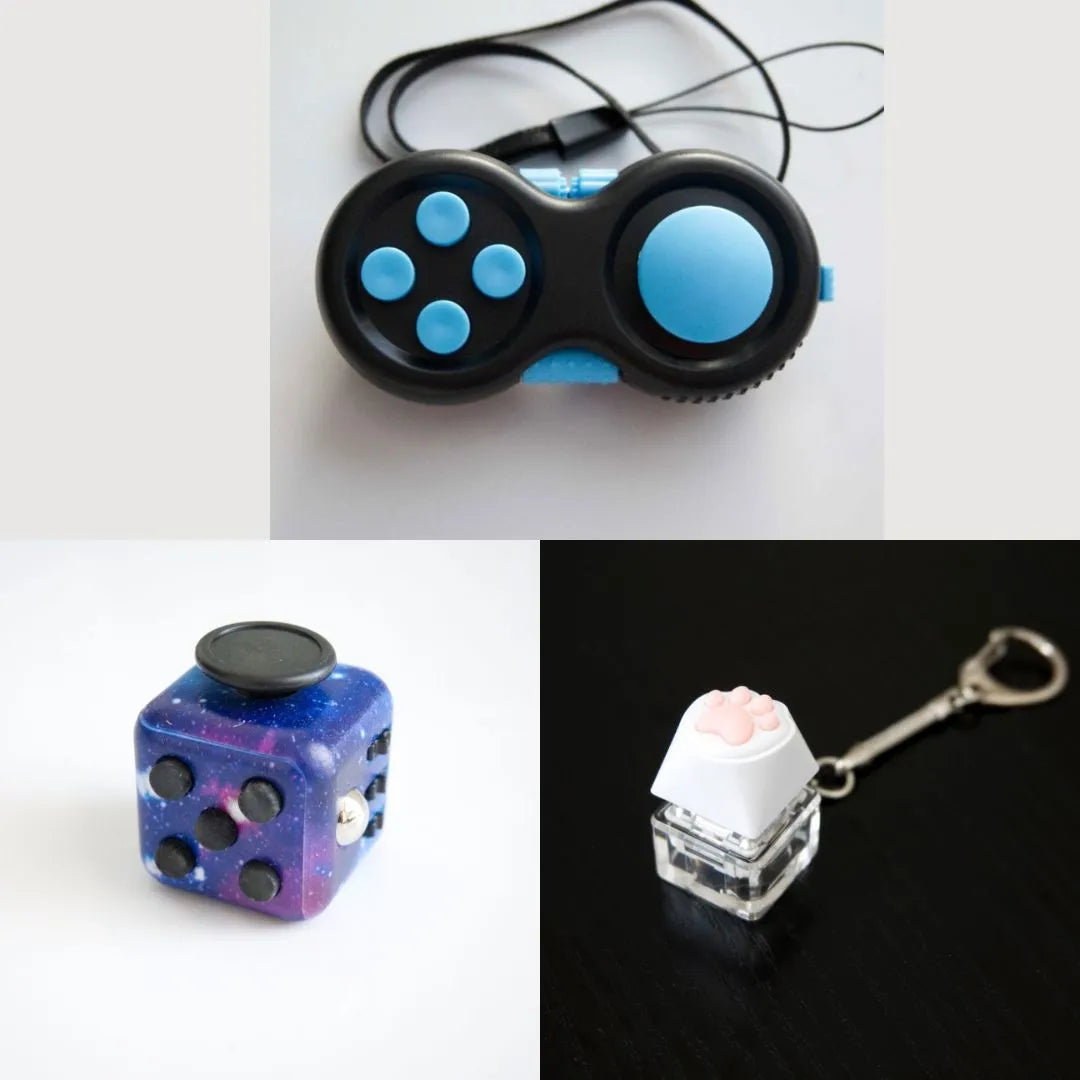3 Bestselling Fidgets Bundle Galaxy Turquoise 