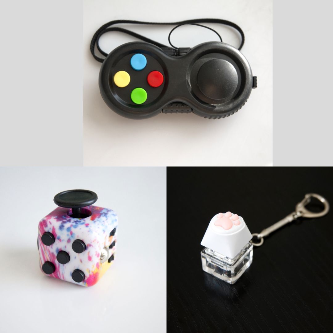 3 Bestselling Fidgets Bundle Paint Splatter Classic 