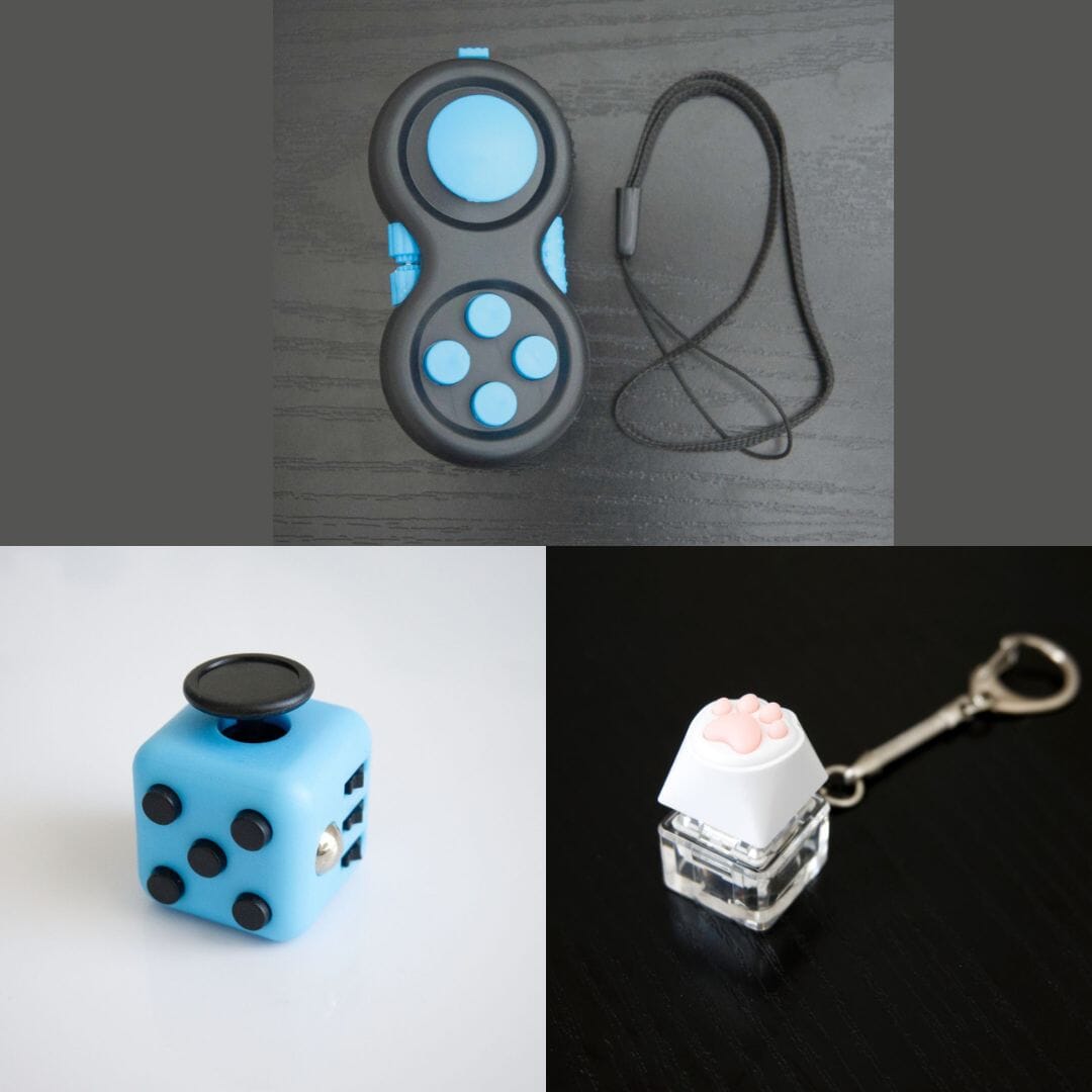 3 Bestselling Fidgets Bundle Sky Blue Turquoise 