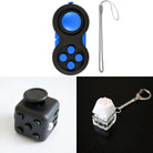 3 Bestselling Fidgets Bundle All Black Blue 