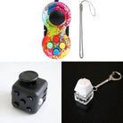 3 Bestselling Fidgets Bundle All Black Paint Splatter 