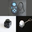 3 Bestselling Fidgets Bundle All Black Turquoise 