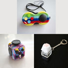 3 Bestselling Fidgets Bundle 80’s Retro Rainbow 