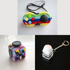 3 Bestselling Fidgets Bundle 80’s Retro Rainbow 