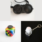 3 Bestselling Fidgets Bundle Rainbow All Black 
