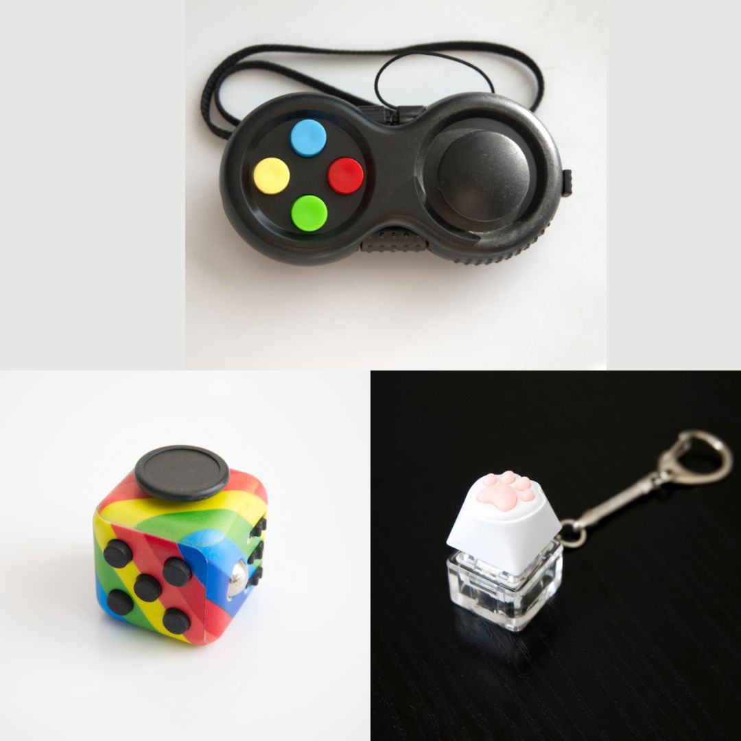 3 Bestselling Fidgets Bundle Rainbow Classic 