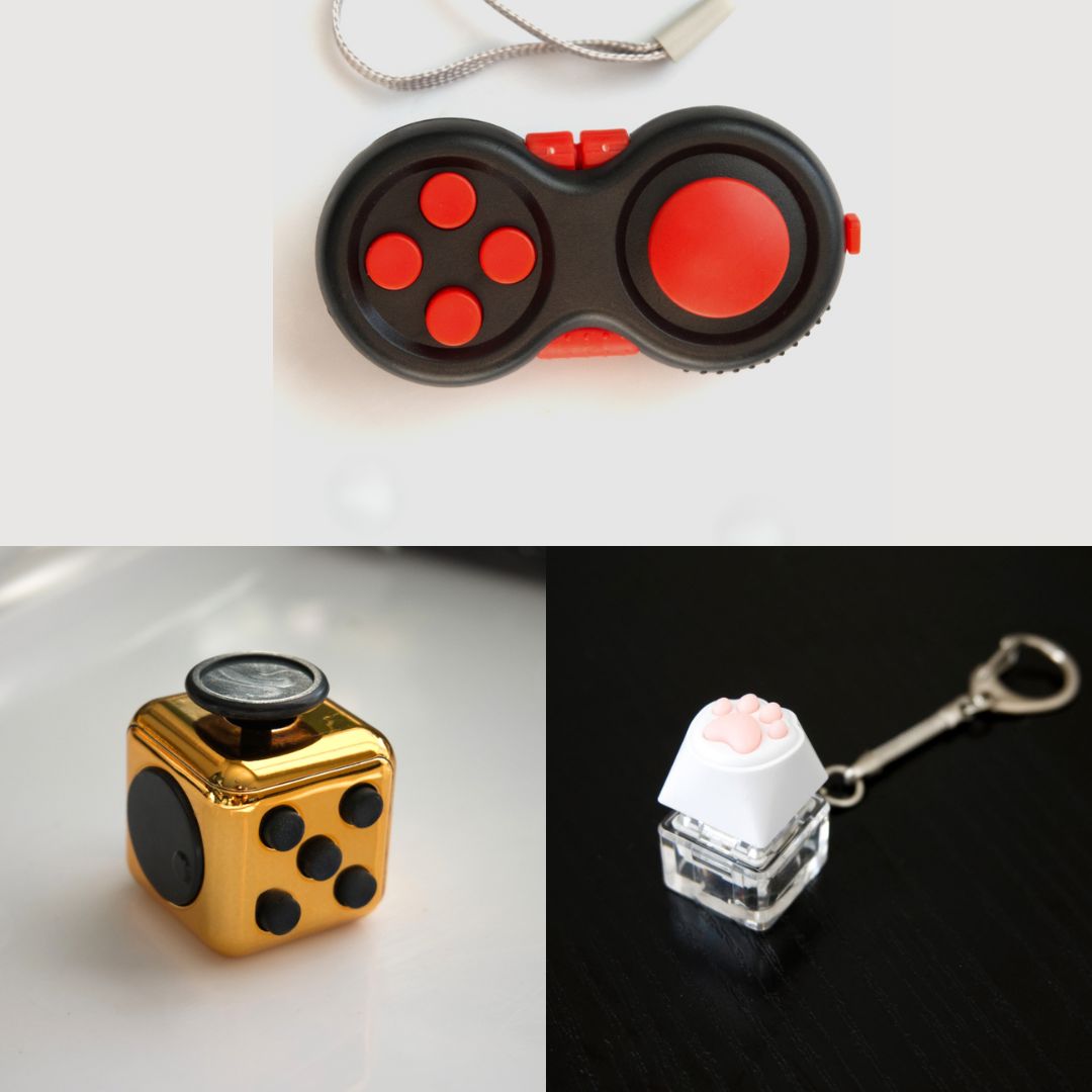 3 Bestselling Fidgets Bundle Copper Red 