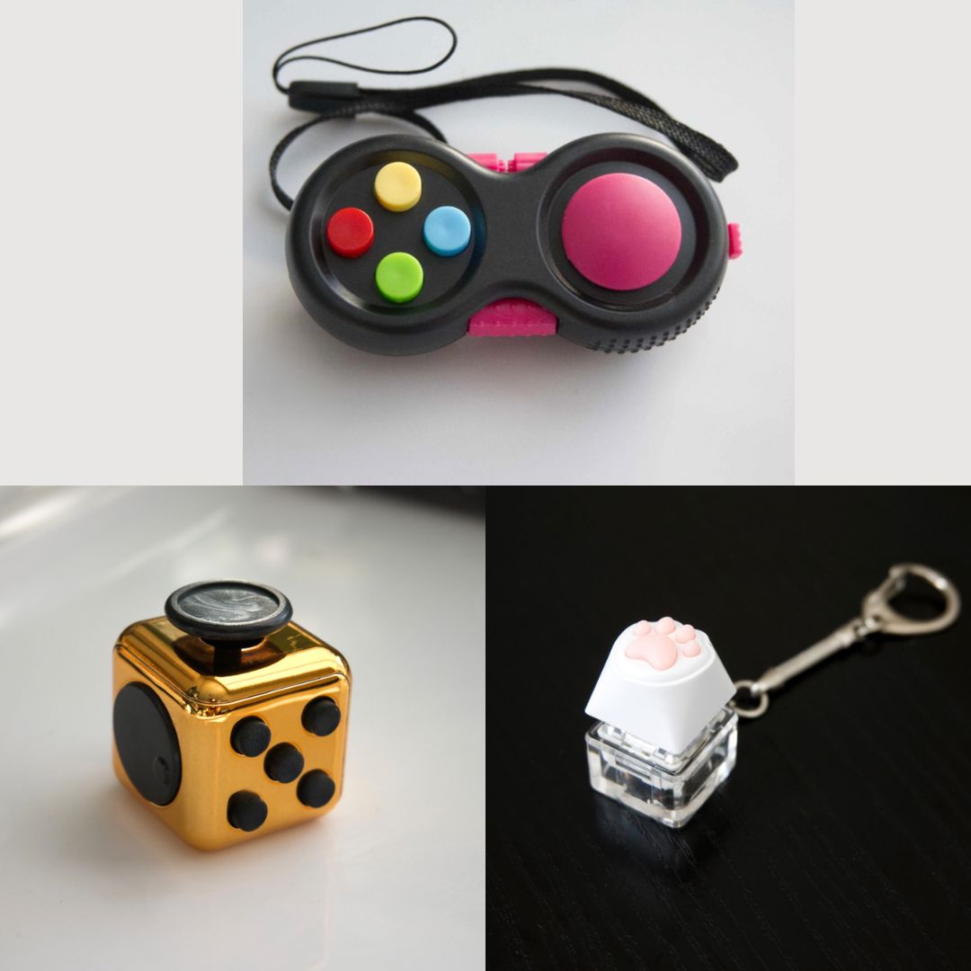 3 Bestselling Fidgets Bundle Copper Pink 