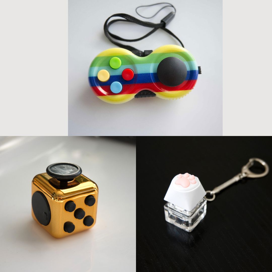 3 Bestselling Fidgets Bundle Copper Rainbow 