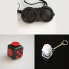 3 Bestselling Fidgets Bundle Red & Black All Black 