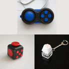 3 Bestselling Fidgets Bundle Red & Black Blue 