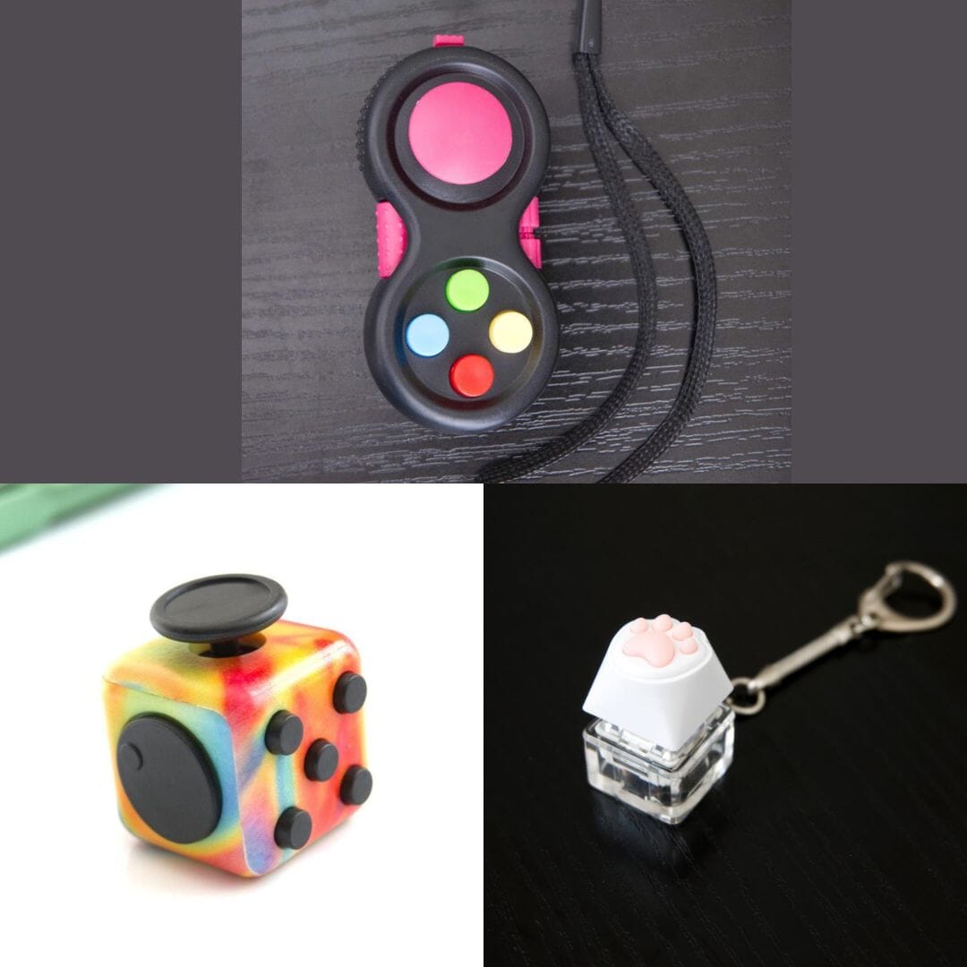 3 Bestselling Fidgets Bundle Watercolor Pink 