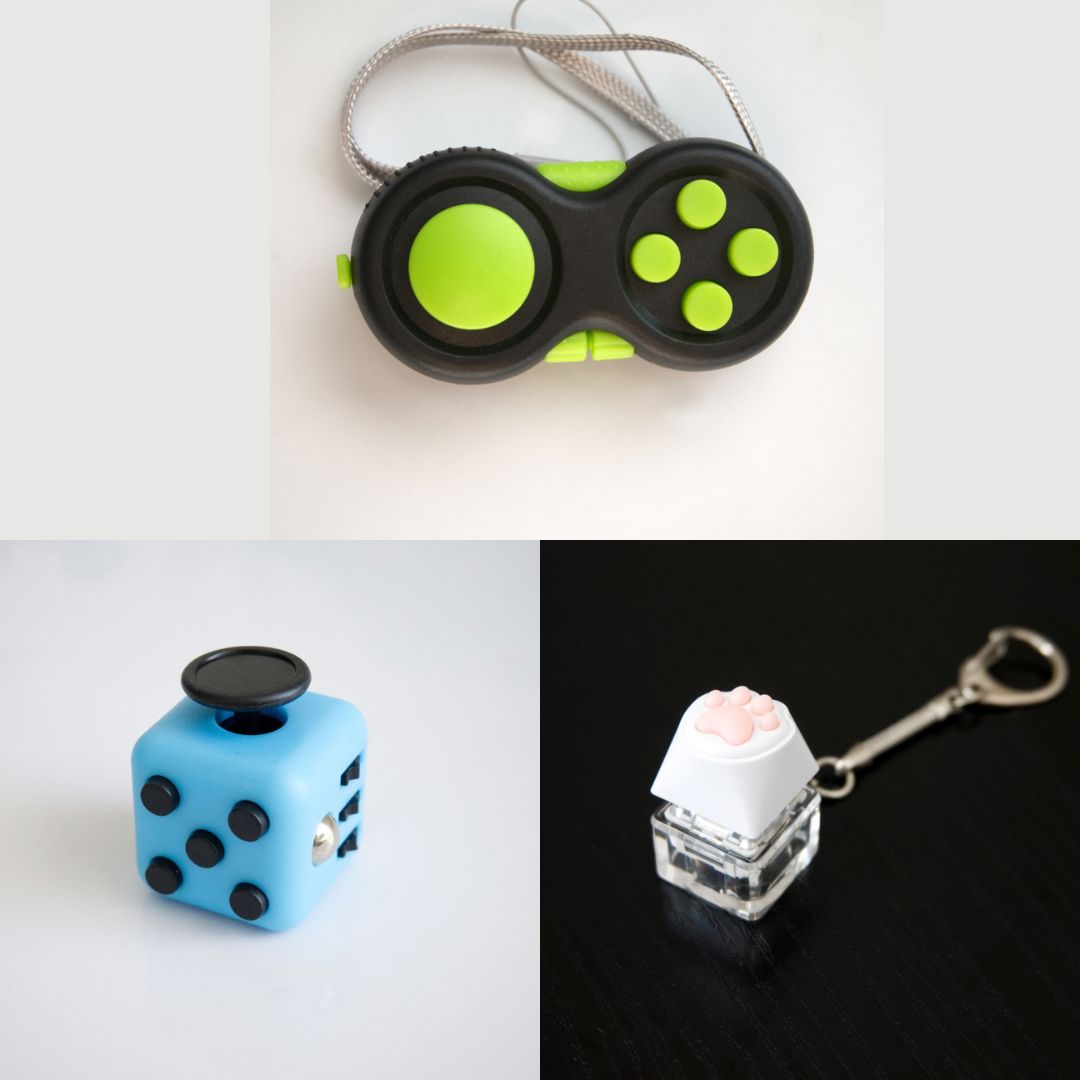 3 Bestselling Fidgets Bundle Sky Blue Green 