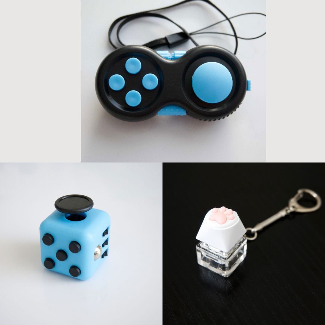 3 Bestselling Fidgets Bundle Sky Blue Turquoise 