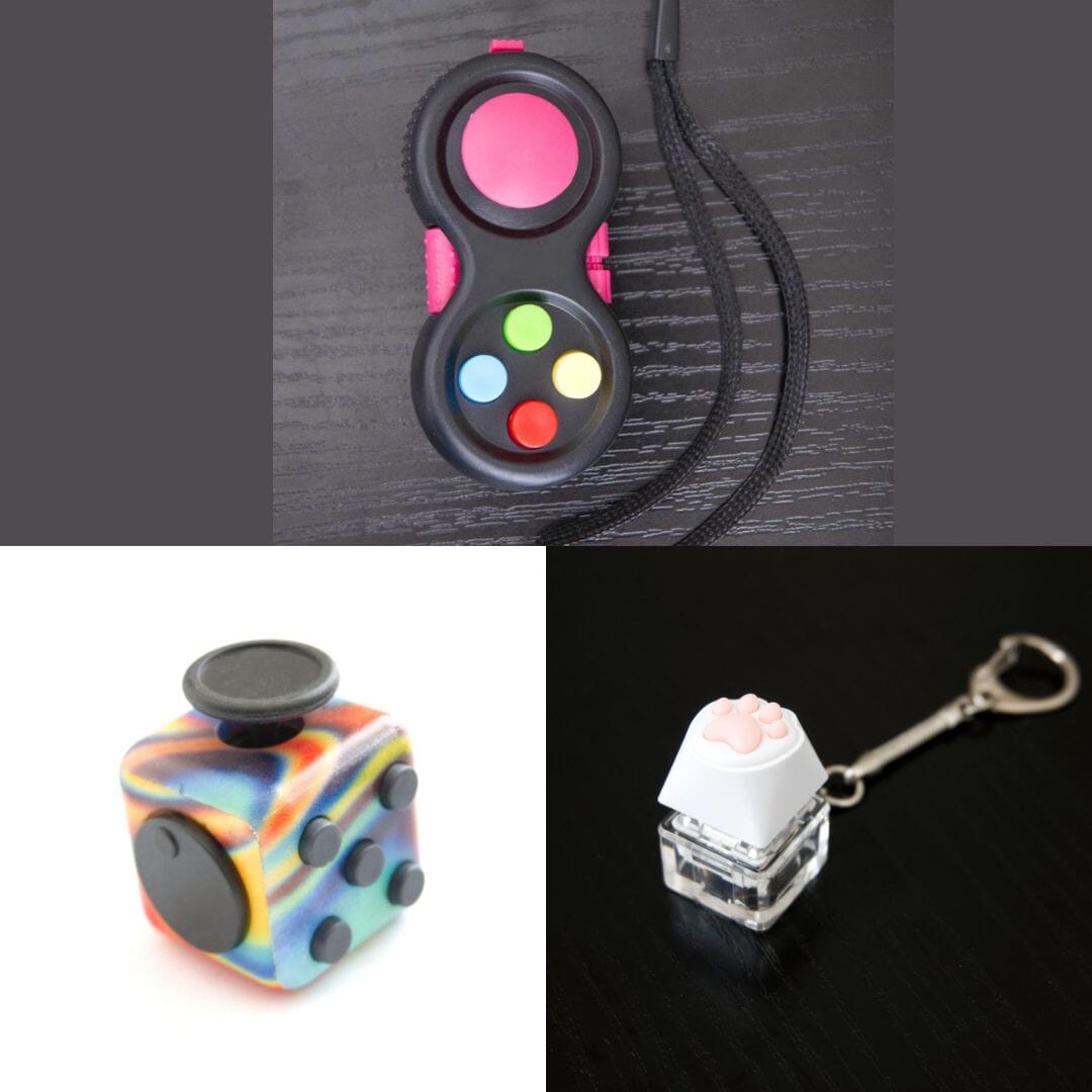 3 Bestselling Fidgets Bundle Paint Pour Pink 