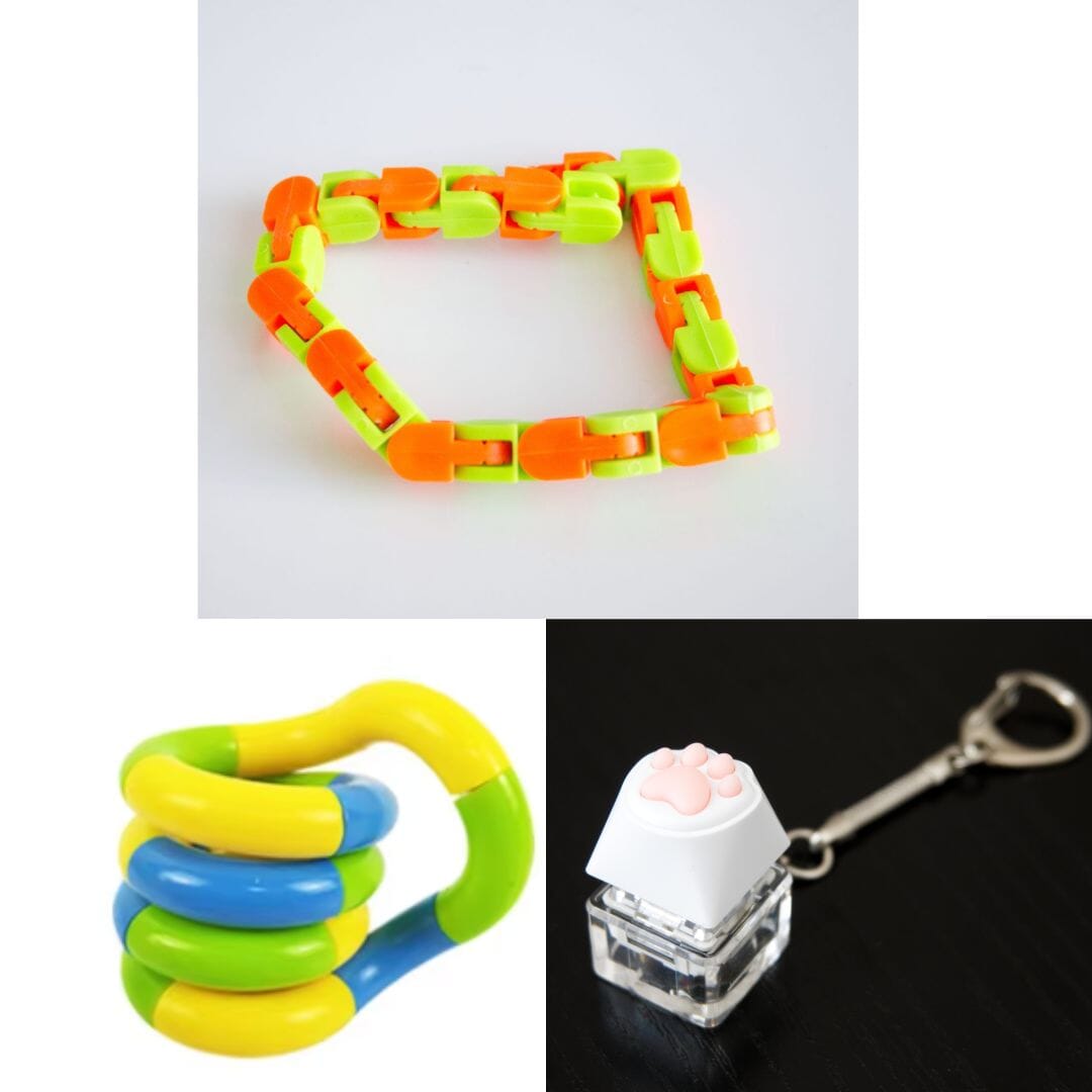 3 Fidget Toys Bundle (choose your colors) - The Autistic Innovator