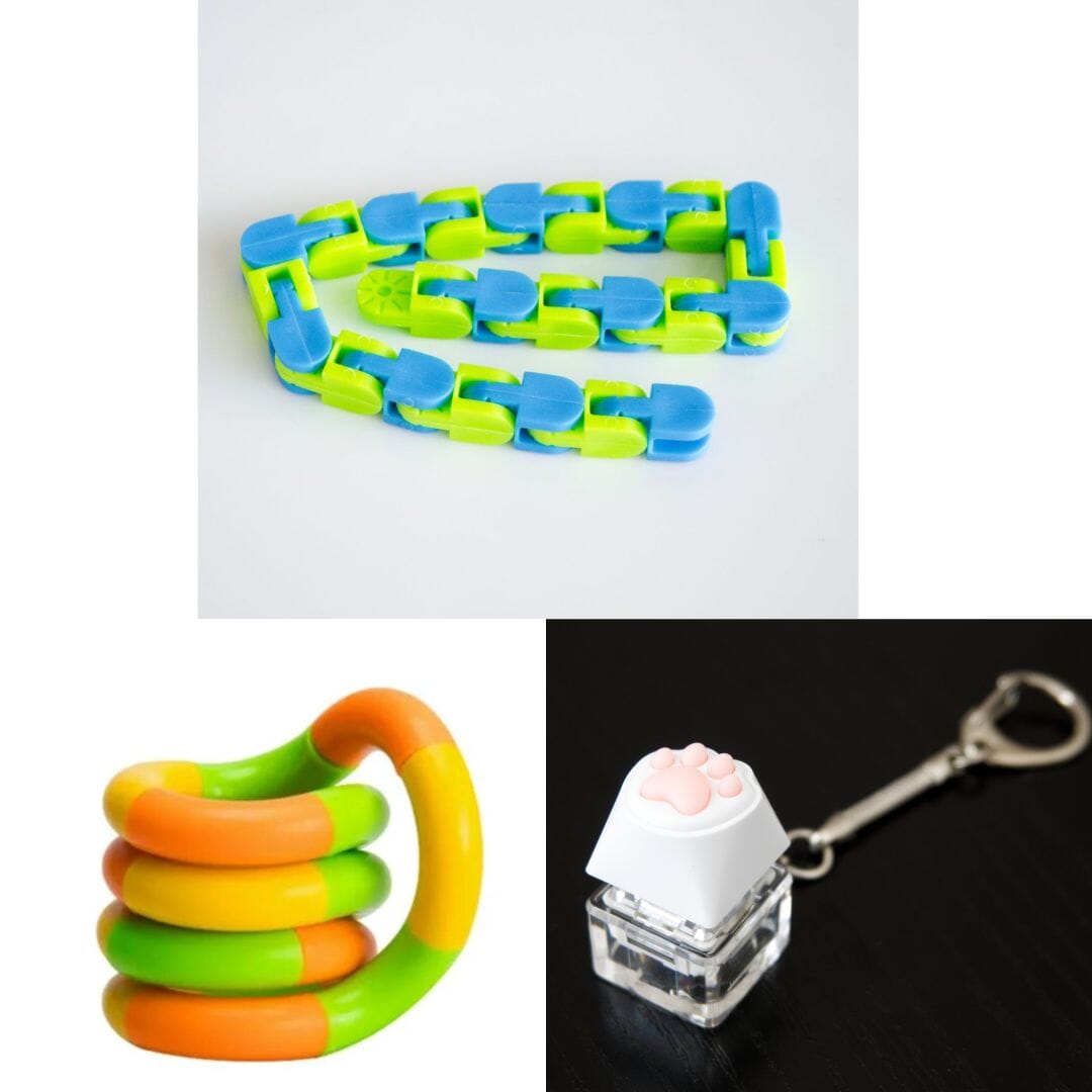 3 Fidget Toys Bundle (choose your colors) - The Autistic Innovator