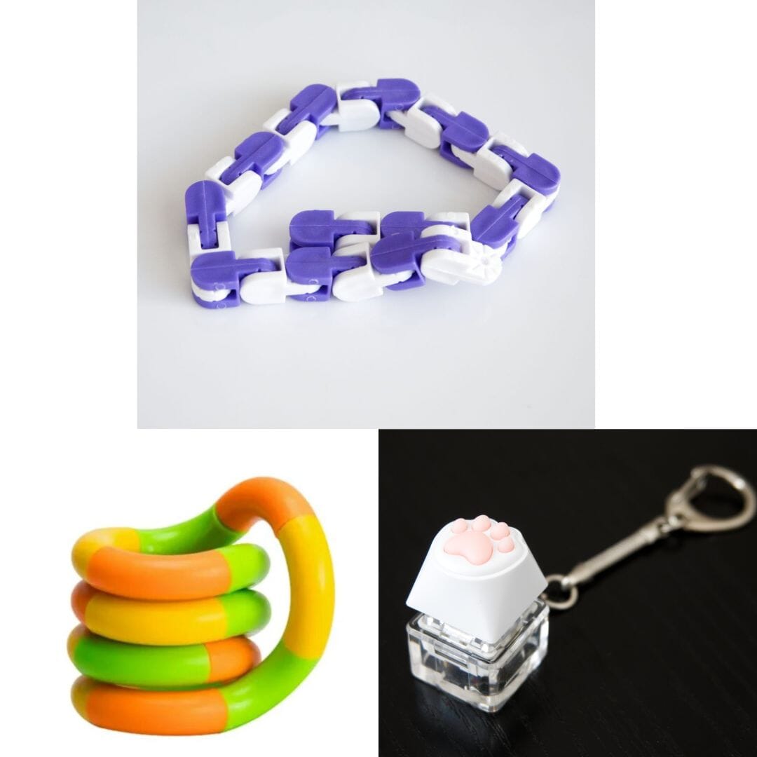 3 Fidget Toys Bundle (choose your colors) - The Autistic Innovator