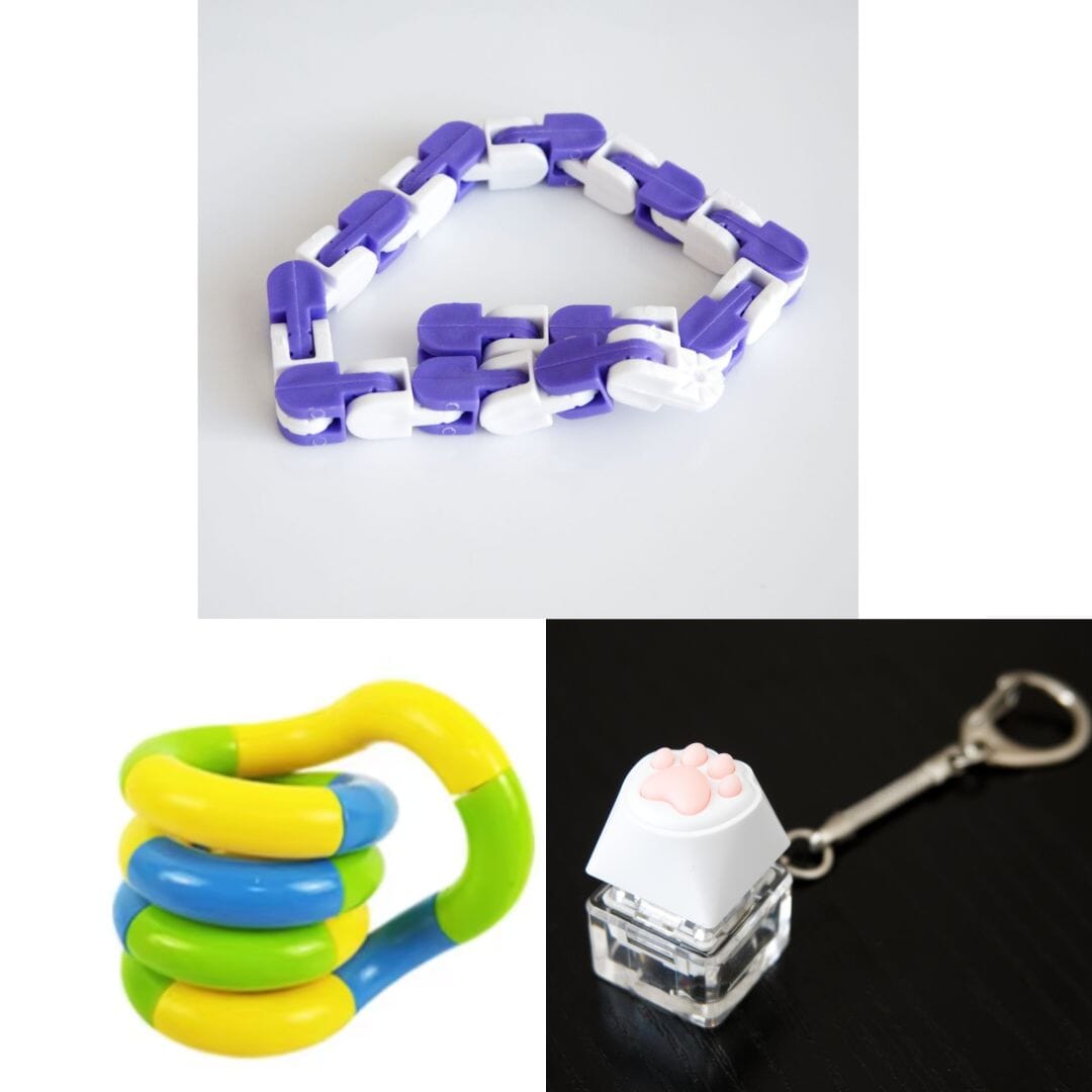 3 Fidget Toys Bundle (choose your colors) - The Autistic Innovator