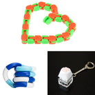 3 Fidget Toys Bundle (choose your colors) The Autistic Innovator Green & Orange Blue white deep blue 