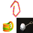 3 Fidget Toys Bundle (choose your colors) The Autistic Innovator Pink & Orange Green yellow orange 