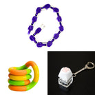 3 Fidget Toys Bundle (choose your colors) The Autistic Innovator Purple & White Green yellow orange 