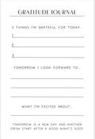 3 Good Things Gratitude Journal (Printable) 