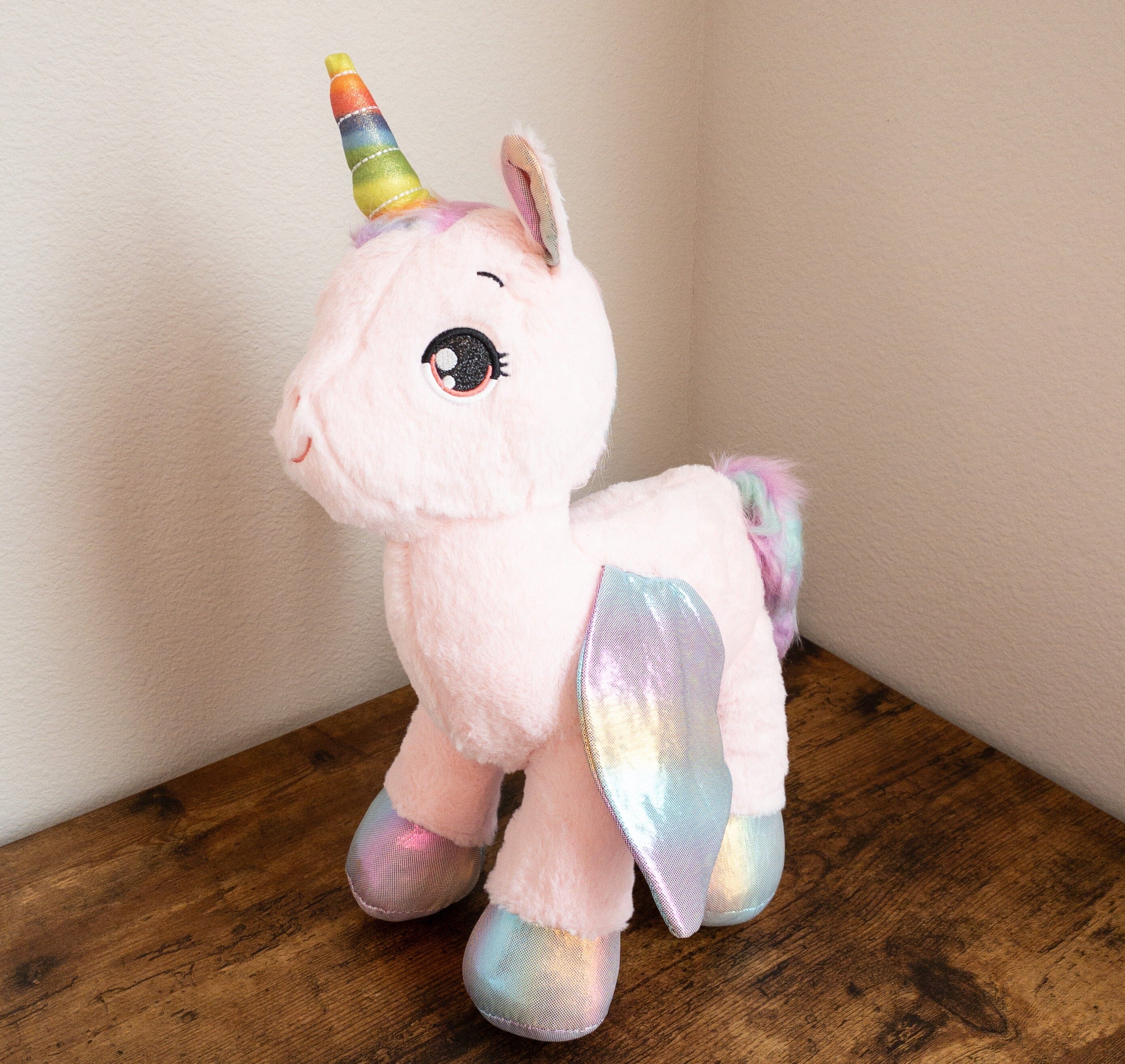 Unicorn Plush The Autistic Innovator Pink Small 