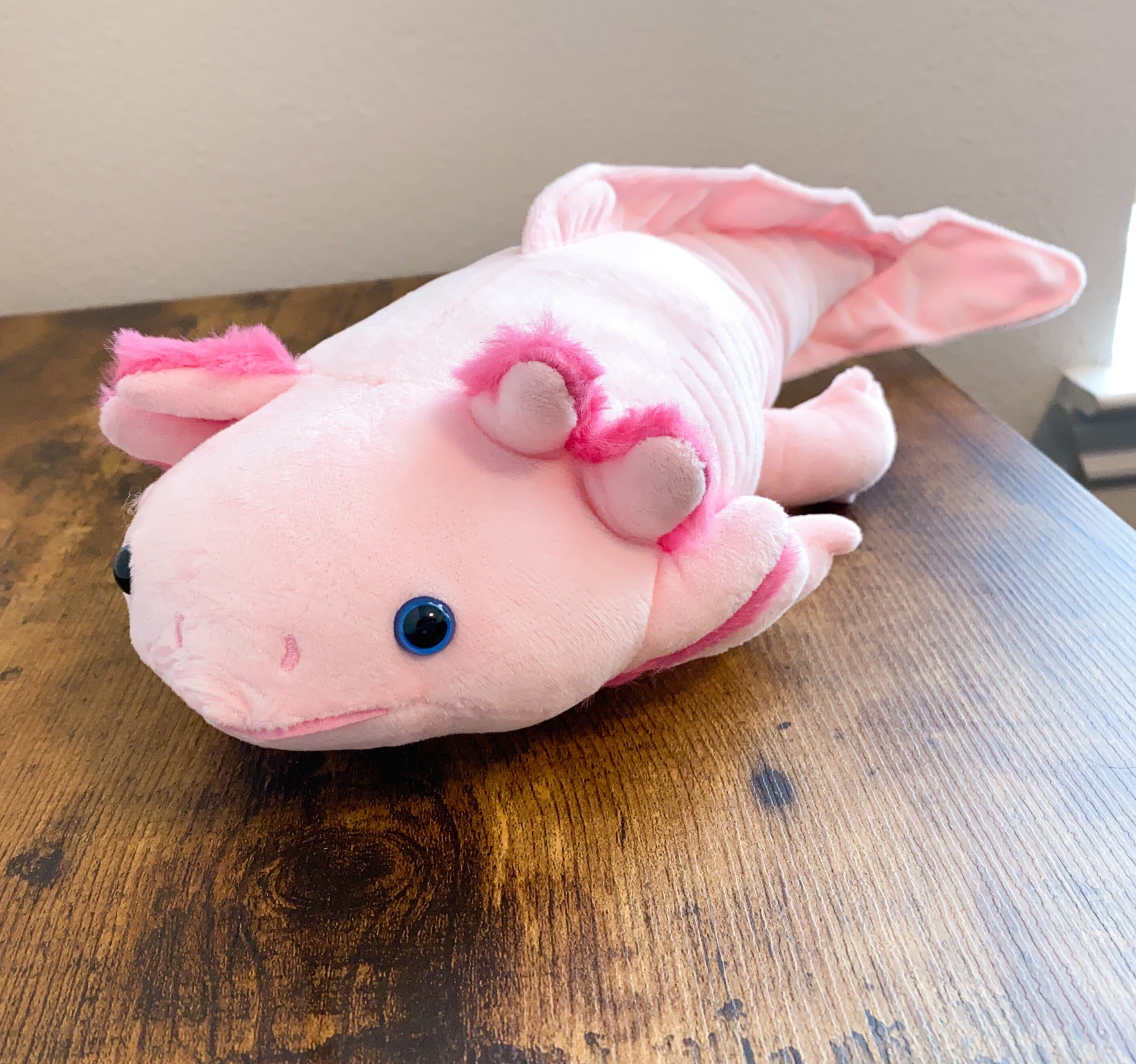 Axolotl Plush The Autistic Innovator Small Pink 