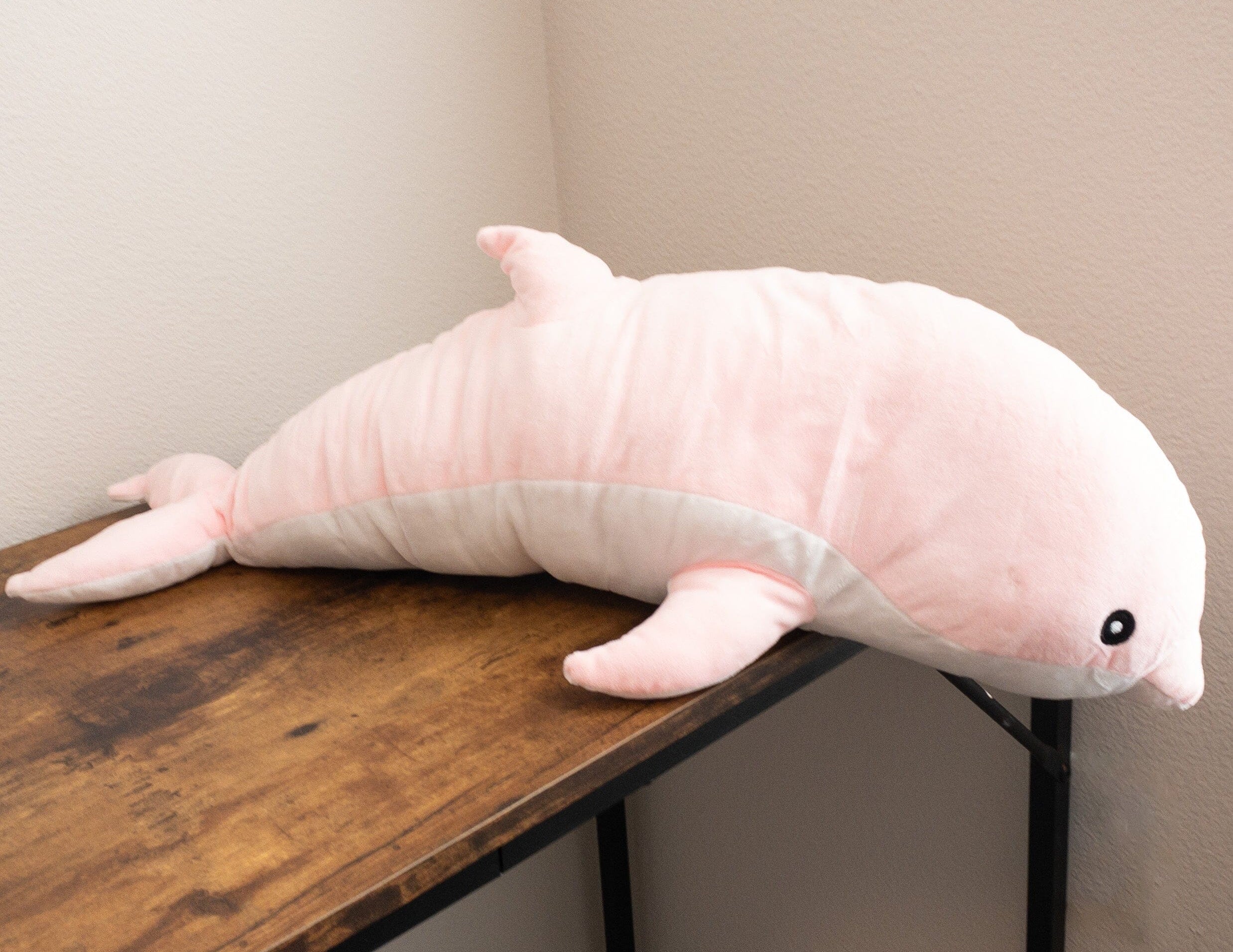 Dolphin Plush The Autistic Innovator Small Pink 