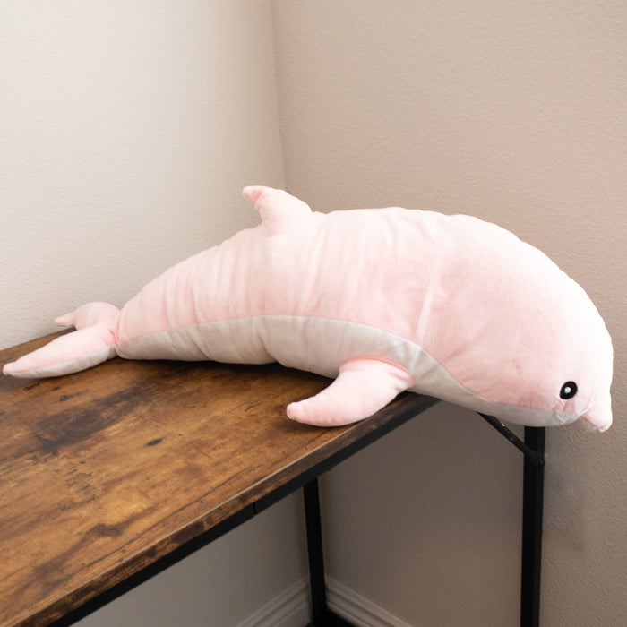 Dolphin Plush The Autistic Innovator Small Pink 