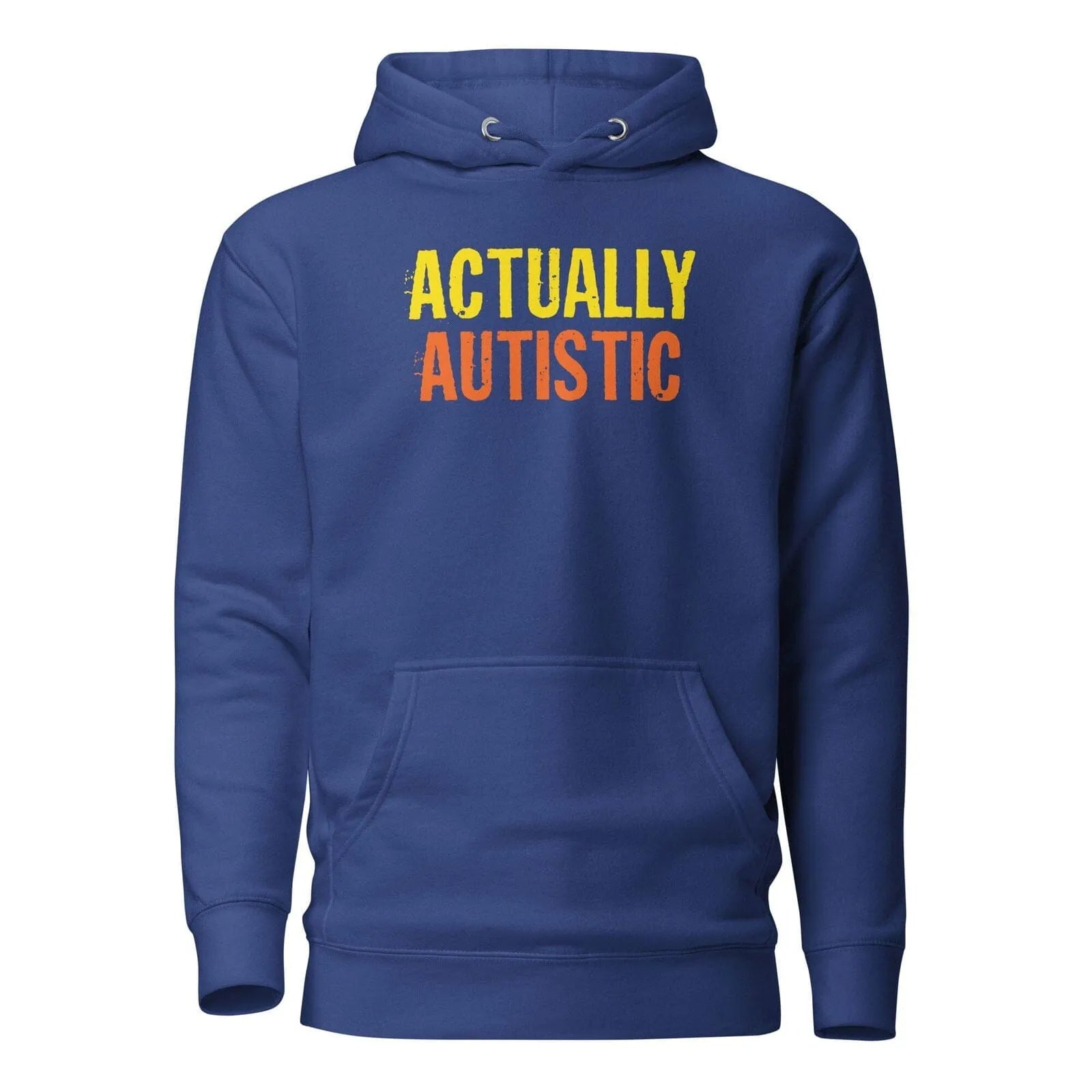 Actually Autistic Unisex Hoodie Team Royal S 