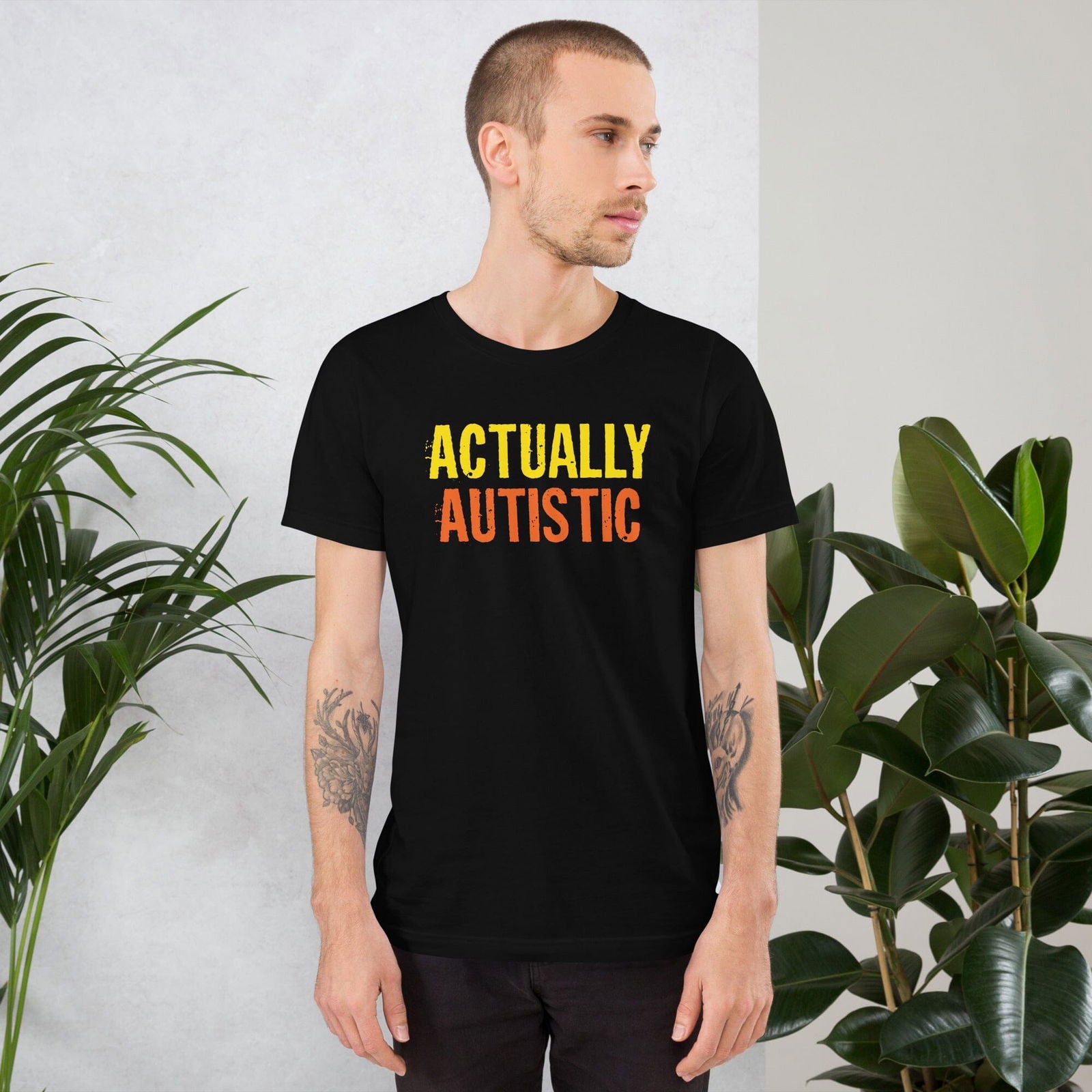 Actually Autistic Unisex t-shirt - The Autistic Innovator