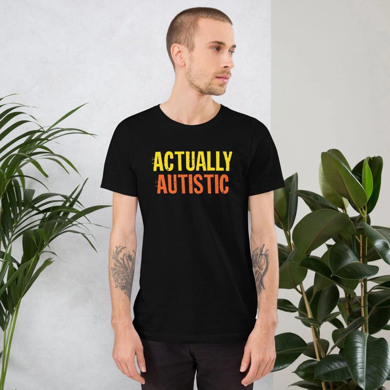Actually Autistic Unisex t-shirt 