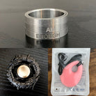 Affirmation Spinner Ring + Chewelry & Fidget 5 Pink 