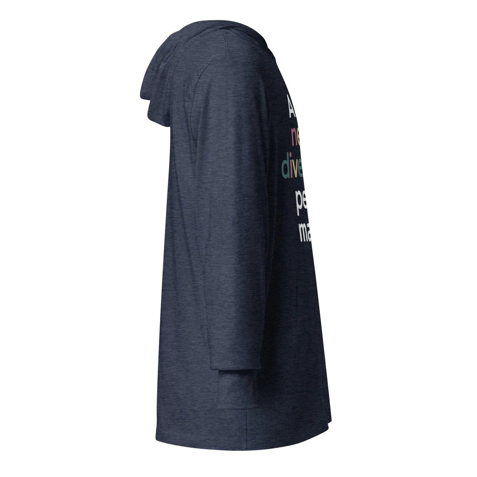 All Neurodivergent People Matter Hooded long-sleeve tee 
