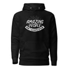 Amazing People Don't Always Speak Unisex Hoodie Black S 