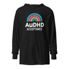 AuDHD Acceptance Hooded long-sleeve tee Black XS 